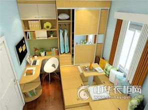 当衣柜邂逅书柜 卧室空间利用率的革命性提升与书桌定制完美融合